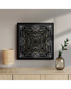 Sound Mandala Limited Edition Screen Print by Chris Saunders