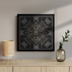 Sound Flower Limited Edition Art Print by Chris Saunders