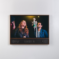 Edge Media Frame with HzUltima Soundbar